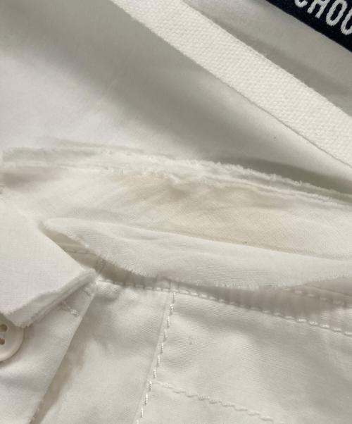 jacquemus（ジャックムス）jacquemus (ジャックムス) La Chemise Peplo Stretch Cotton Shirt / ラシュミーズペプロブラウス ホワイト サイズ:36の古着・服飾アイテム