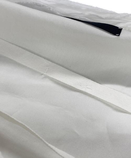 jacquemus（ジャックムス）jacquemus (ジャックムス) La Chemise Peplo Stretch Cotton Shirt / ラシュミーズペプロブラウス ホワイト サイズ:36の古着・服飾アイテム