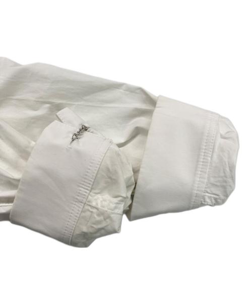 jacquemus（ジャックムス）jacquemus (ジャックムス) La Chemise Peplo Stretch Cotton Shirt / ラシュミーズペプロブラウス ホワイト サイズ:36の古着・服飾アイテム