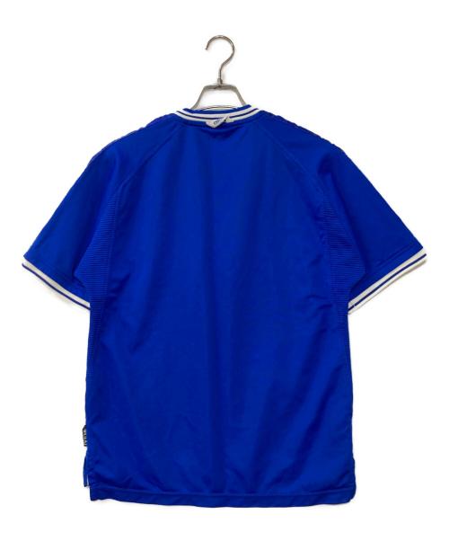 CHELSEA（チェルシ）CHELSEA (チェルシ) 90`sゲームシャツ ブルー サイズ:Lの古着・服飾アイテム