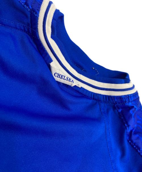CHELSEA（チェルシ）CHELSEA (チェルシ) 90`sゲームシャツ ブルー サイズ:Lの古着・服飾アイテム