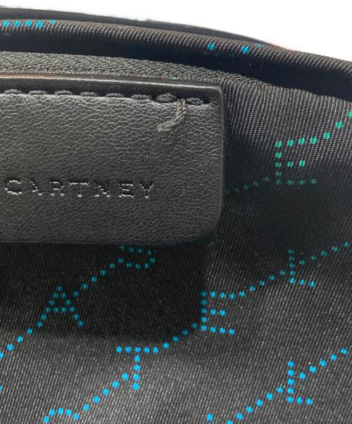 STELLA McCARTNEY（ステラマッカートニー）STELLA McCARTNEY (ステラマッカートニー) ロゴナイロンバックパック ブラックの古着・服飾アイテム