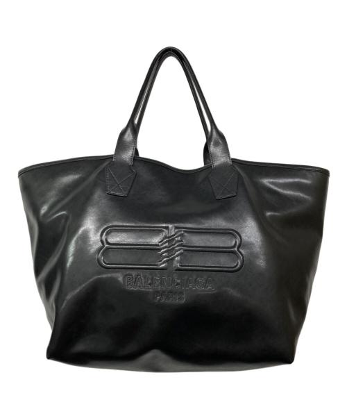 BALENCIAGA（バレンシアガ）BALENCIAGA (バレンシアガ) JUMBO LARGE TOTE / ジャンボラージトート ブラックの古着・服飾アイテム