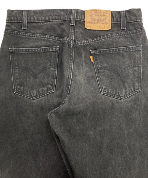 LEVI'S（リーバイス）LEVI'S (リーバイス) 550 デニムパンツ ブラック サイズ:３４の古着・服飾アイテム