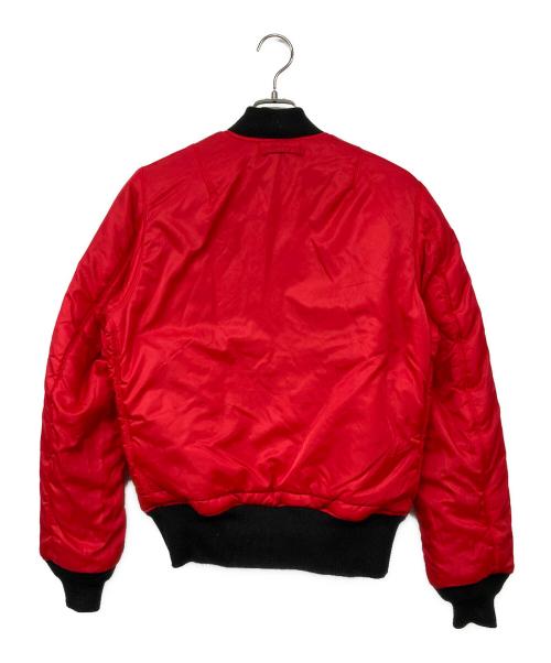 ALPHA（アルファ）ALPHA (アルファ) MA-1ジャケット ブラック サイズ:Mの古着・服飾アイテム