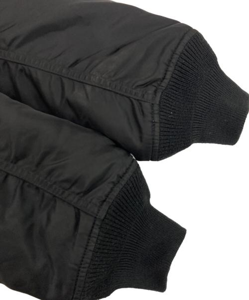 ALPHA（アルファ）ALPHA (アルファ) MA-1ジャケット ブラック サイズ:Mの古着・服飾アイテム