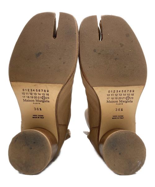 Maison Margiela（メゾンマルジェラ）Maison Margiela (メゾンマルジェラ) 足袋ブーツ ベージュ サイズ:36 1/2の古着・服飾アイテム