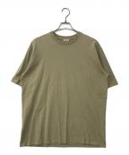 TOM WOODトムウッド）の古着「RAMS TEE クルーネックTシャツ」｜カーキ