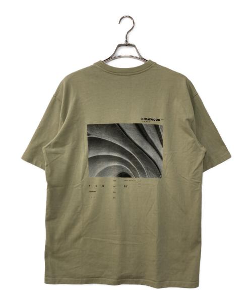 TOM WOOD（トムウッド）TOM WOOD (トムウッド) RAMS TEE クルーネックTシャツ カーキ サイズ:Mの古着・服飾アイテム
