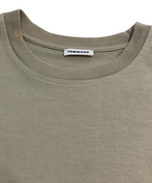 TOM WOOD（トムウッド）TOM WOOD (トムウッド) RAMS TEE クルーネックTシャツ カーキ サイズ:Mの古着・服飾アイテム