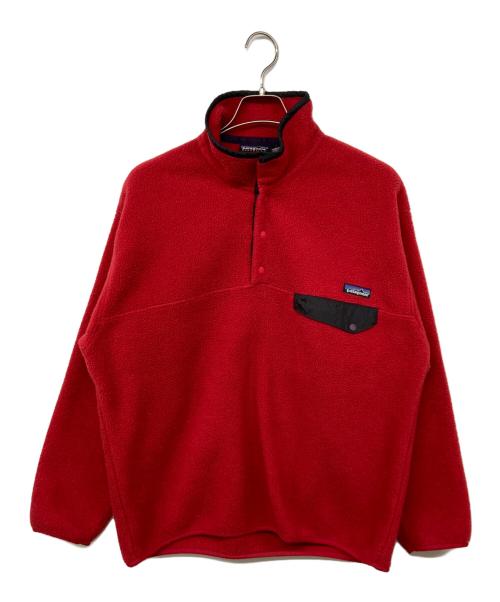 Patagonia（パタゴニア）Patagonia (パタゴニア) SYNCHILLA SNAP-T FLEECE PULLOVER/シンチラスナップTプルオーバー レッド サイズ:Lの古着・服飾アイテム