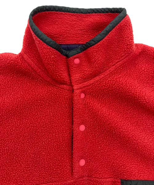 Patagonia（パタゴニア）Patagonia (パタゴニア) SYNCHILLA SNAP-T FLEECE PULLOVER/シンチラスナップTプルオーバー レッド サイズ:Lの古着・服飾アイテム