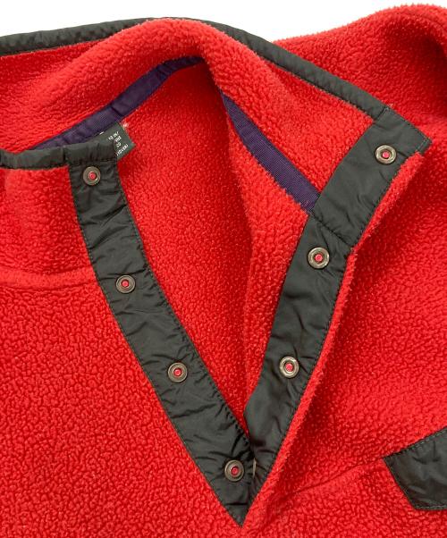 Patagonia（パタゴニア）Patagonia (パタゴニア) SYNCHILLA SNAP-T FLEECE PULLOVER/シンチラスナップTプルオーバー レッド サイズ:Lの古着・服飾アイテム
