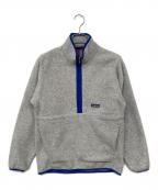Patagoniaパタゴニア）の古着「SYNCHILLA  シンチラ ハーフジップ フリースプルオーバー」｜グレー