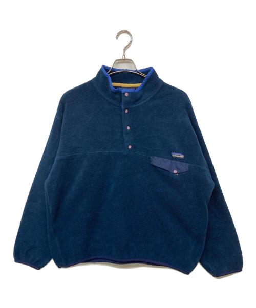 Patagonia（パタゴニア）Patagonia (パタゴニア) M's Synchilla Snap-T Fleece Pullover/メンズ シンチラスナップ フリース プルオーバー ネイビー サイズ:Lの古着・服飾アイテム