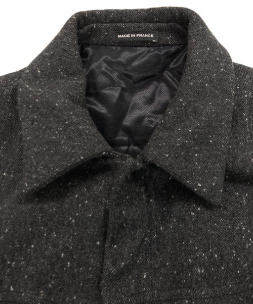 agnes b homme（アニエスベーオム）agnes b homme (アニエスベーオム) ダブルジップウールジャケット グレー サイズ:52の古着・服飾アイテム