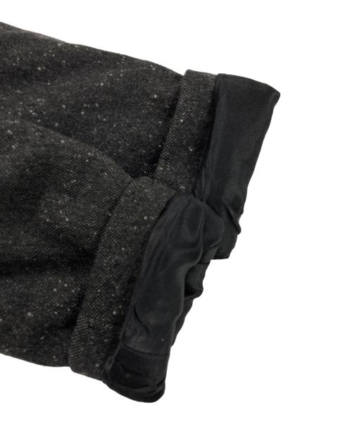 agnes b homme（アニエスベーオム）agnes b homme (アニエスベーオム) ダブルジップウールジャケット グレー サイズ:52の古着・服飾アイテム