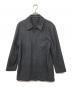 agnes b homme（アニエスベーオム）の古着「ダブルジップウールジャケット」｜グレー