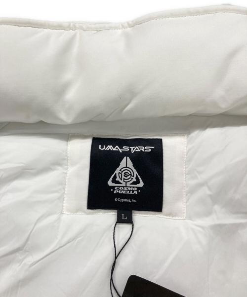 UMA STARS（ウマスタアズ）UMA STARS (ウマスタアズ) NASA (ナサ) 宇宙走娘＜コスモピュエラ＞オリジナル モンスターパーカー ホワイト サイズ:Lの古着・服飾アイテム