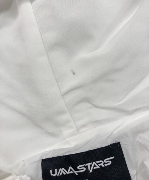 UMA STARS（ウマスタアズ）UMA STARS (ウマスタアズ) NASA (ナサ) 宇宙走娘＜コスモピュエラ＞ オリジナル シェルパーカー ホワイト サイズ:Lの古着・服飾アイテム