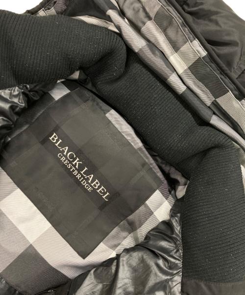 BLACK LABEL CRESTBRIDGE（ブラックレーベル クレストブリッジ）BLACK LABEL CRESTBRIDGE (ブラックレーベル クレストブリッジ) ダウンジャケット ブラック サイズ:Lの古着・服飾アイテム