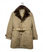 L.L.Beanエルエルビーン）の古着「襟ボア グースダウンコート ギャングコート」｜ベージュ