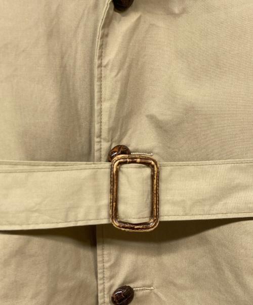 L.L.Bean（エルエルビーン）L.L.Bean (エルエルビーン) 襟ボア グースダウンコート ギャングコート ベージュ サイズ:40の古着・服飾アイテム