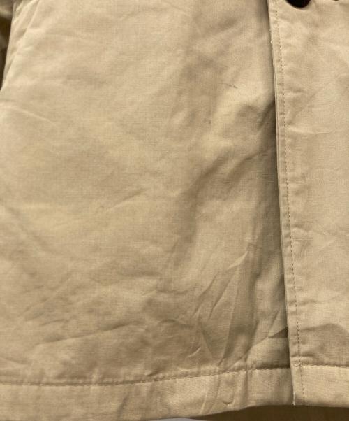 L.L.Bean（エルエルビーン）L.L.Bean (エルエルビーン) 襟ボア グースダウンコート ギャングコート ベージュ サイズ:40の古着・服飾アイテム