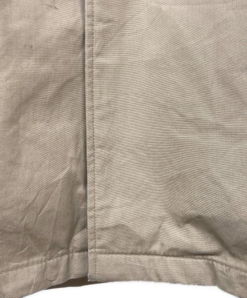 L.L.Bean（エルエルビーン）L.L.Bean (エルエルビーン) 襟ボア グースダウンコート ギャングコート ベージュ サイズ:40の古着・服飾アイテム