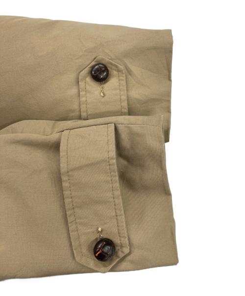 L.L.Bean（エルエルビーン）L.L.Bean (エルエルビーン) 襟ボア グースダウンコート ギャングコート ベージュ サイズ:40の古着・服飾アイテム