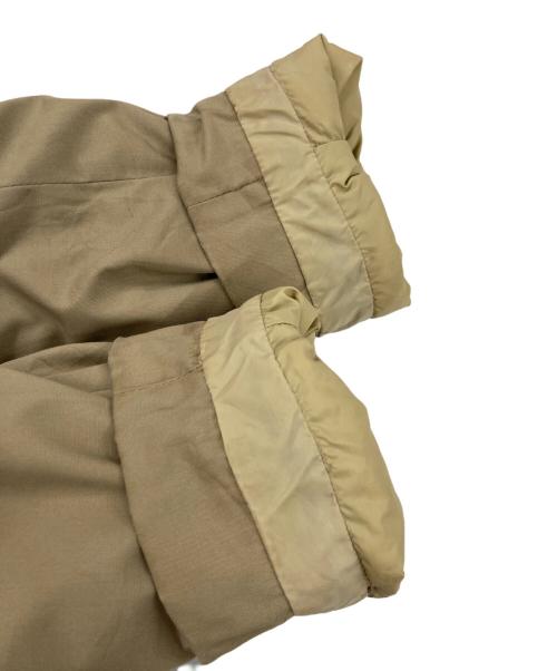 L.L.Bean（エルエルビーン）L.L.Bean (エルエルビーン) 襟ボア グースダウンコート ギャングコート ベージュ サイズ:40の古着・服飾アイテム