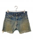 LEVI'Sリーバイス）の古着「70`s66前期501 デニムパンツ」｜インディゴ