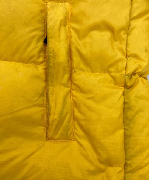 THE NORTH FACE（ザ ノース フェイス）THE NORTH FACE (ザ ノース フェイス) Nuptse Jacket ヌプシ ダウンジャケット ブラック×イエロー サイズ:Lの古着・服飾アイテム