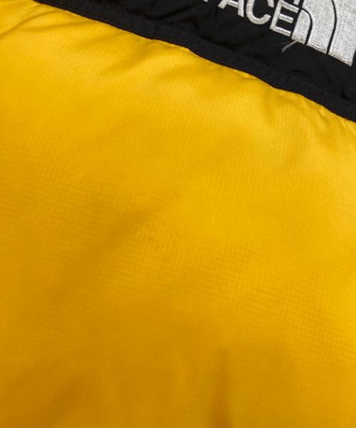 THE NORTH FACE（ザ ノース フェイス）THE NORTH FACE (ザ ノース フェイス) Nuptse Jacket ヌプシ ダウンジャケット ブラック×イエロー サイズ:Lの古着・服飾アイテム