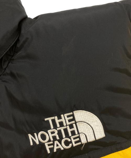 THE NORTH FACE（ザ ノース フェイス）THE NORTH FACE (ザ ノース フェイス) Nuptse Jacket ヌプシ ダウンジャケット ブラック×イエロー サイズ:Lの古着・服飾アイテム