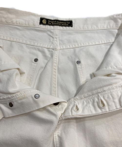 CarHartt（カーハート）CarHartt (カーハート) 90-00`Sダックショーツ　ハーフパンツ ホワイト サイズ:W78の古着・服飾アイテム