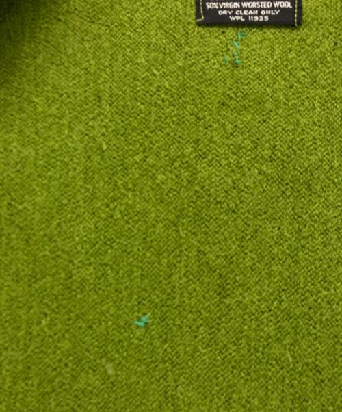 TOWN CRAFT（タウンクラフト）TOWN CRAFT (タウンクラフト) アルパカニットカーディガン 若草色 サイズ:Lの古着・服飾アイテム