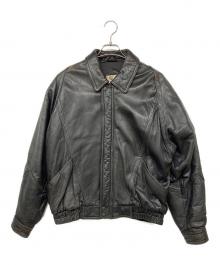san mirage（サンミラージュ）の古着「ラムレザーボンバーブルゾン」｜ブラック