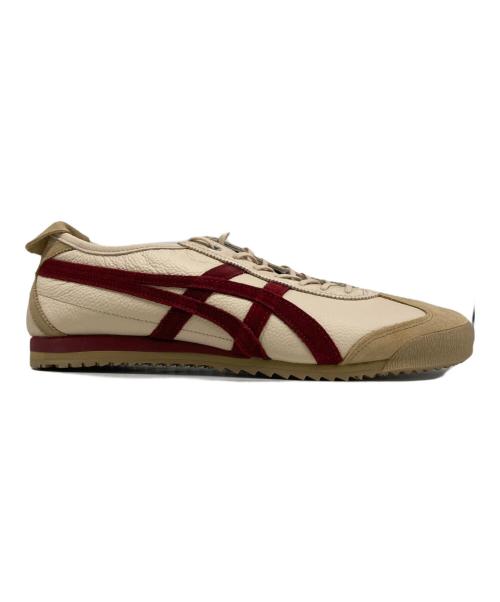 Onitsuka Tiger（オニツカタイガー）Onitsuka Tiger (オニツカタイガー) MEXICO 66 SD VIN ボルドー×ベージュ サイズ:28 未使用品の古着・服飾アイテム