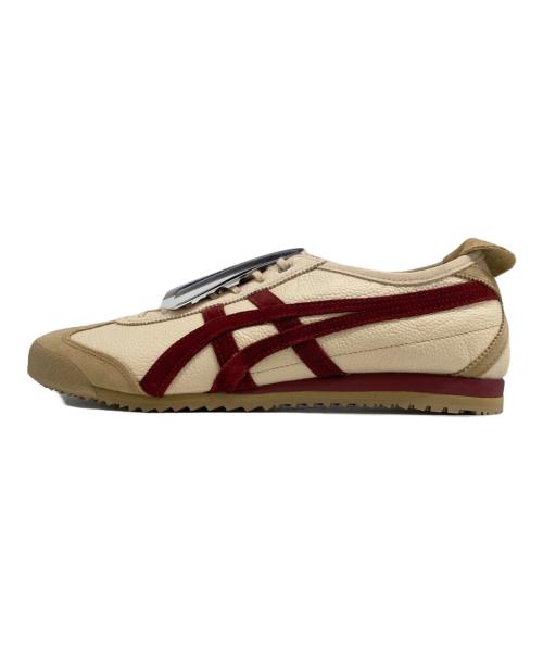 Onitsuka Tiger（オニツカタイガー）Onitsuka Tiger (オニツカタイガー) MEXICO 66 SD VIN ボルドー×ベージュ サイズ:28 未使用品の古着・服飾アイテム