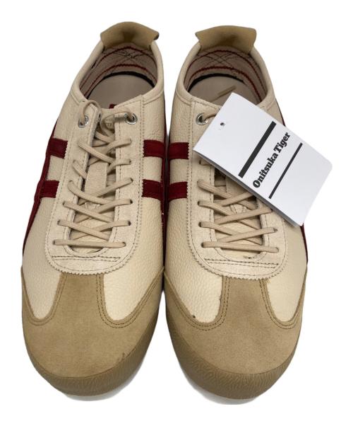 Onitsuka Tiger（オニツカタイガー）Onitsuka Tiger (オニツカタイガー) MEXICO 66 SD VIN ボルドー×ベージュ サイズ:28 未使用品の古着・服飾アイテム