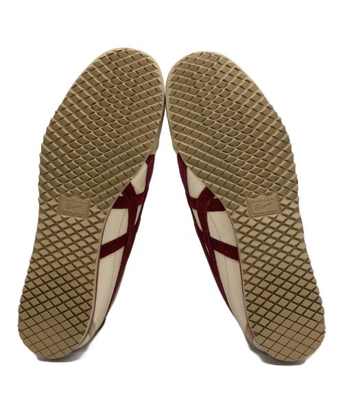 Onitsuka Tiger（オニツカタイガー）Onitsuka Tiger (オニツカタイガー) MEXICO 66 SD VIN ボルドー×ベージュ サイズ:28 未使用品の古着・服飾アイテム