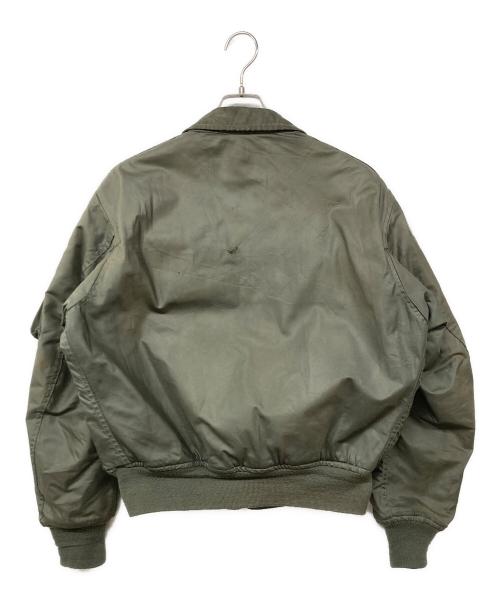US ARMY（ユーエスアーミー）US ARMY (ユーエスアーミー) CWU-36Pジャケット フライトジャケット カーキ サイズ:L(42-44)の古着・服飾アイテム
