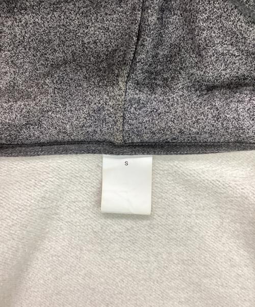 CONP（コンプ）CONP (コンプ) Furry Apple Sweaters ジップパーカー グレー サイズ:Sの古着・服飾アイテム