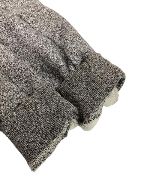 CONP（コンプ）CONP (コンプ) Furry Apple Sweaters ジップパーカー グレー サイズ:Sの古着・服飾アイテム