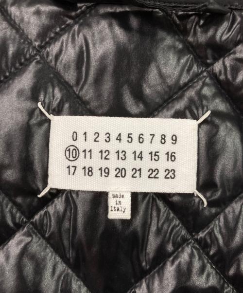 Maison Margiela（メゾンマルジェラ）Maison Margiela (メゾンマルジェラ) ナイロンキルティングコート ブラック サイズ:Ｓの古着・服飾アイテム