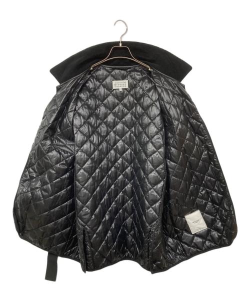 Maison Margiela（メゾンマルジェラ）Maison Margiela (メゾンマルジェラ) ナイロンキルティングコート ブラック サイズ:Ｓの古着・服飾アイテム