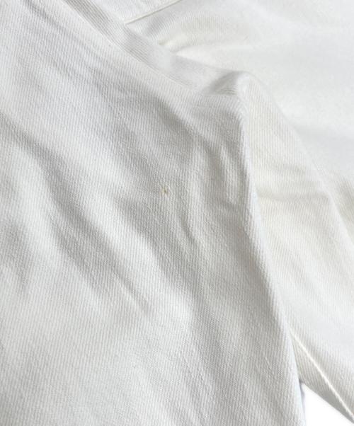 COMOLI（コモリ）COMOLI (コモリ) デニム ベルテッドパンツ ホワイト サイズ:１の古着・服飾アイテム