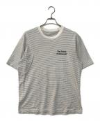 The Ennnoy Professionalザ エンノイ プロフェッショナル）の古着「20SS Border Tee ボーダーロゴS/S TEE」｜ホワイト