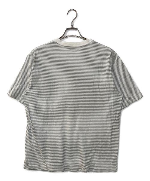The Ennnoy Professional（ザ エンノイ プロフェッショナル）The Ennnoy Professional (ザ エンノイ プロフェッショナル) 20SS Border Tee ボーダーロゴS/S TEE ホワイト サイズ:Mの古着・服飾アイテム